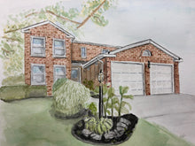 Load image into Gallery viewer, CUSTOM HOUSE PORTRAIT