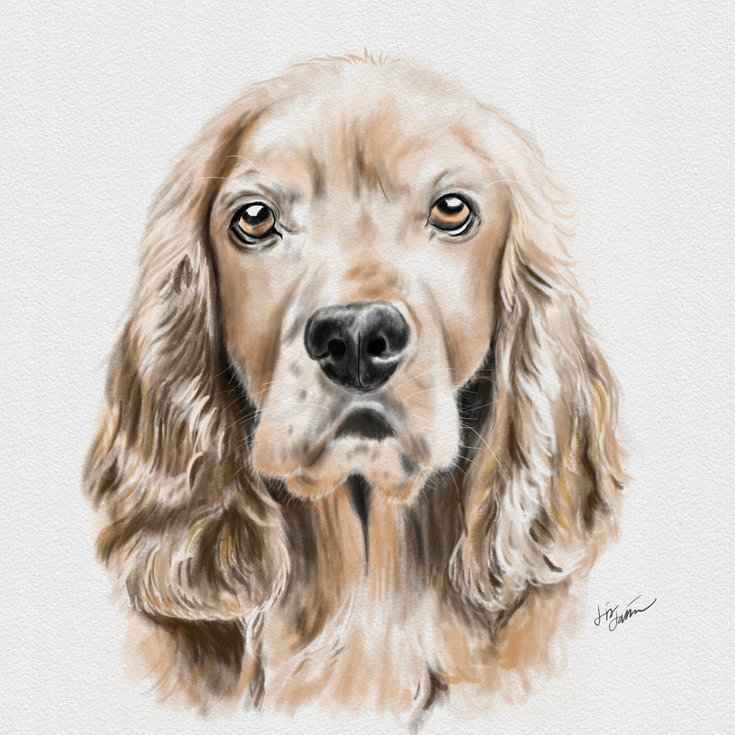 CUSTOM PET PORTRAIT